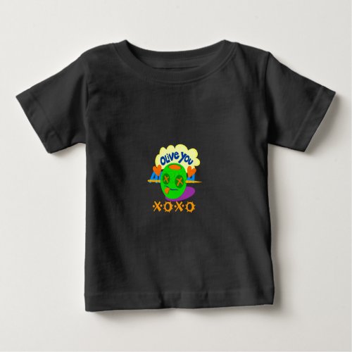 I Love XOXO Africa Baby T_Shirt