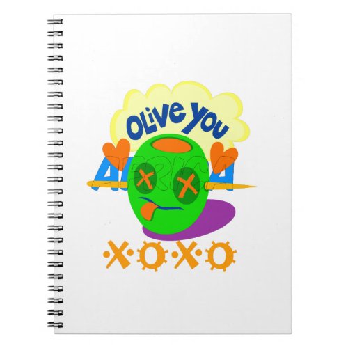 I Love XOXO Africa beautiful amazing text quote  Notebook