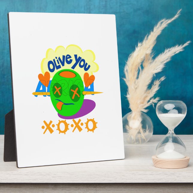I Love XOXO Africa Plaque (Side)