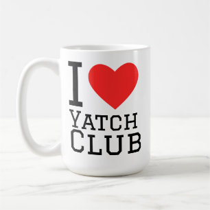 I love yatch club coffee mug