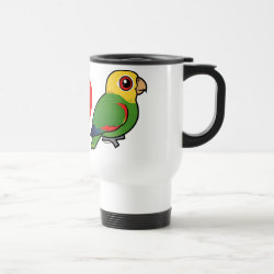 I Love Yellow-headed Amazons Travel / Commuter Mug