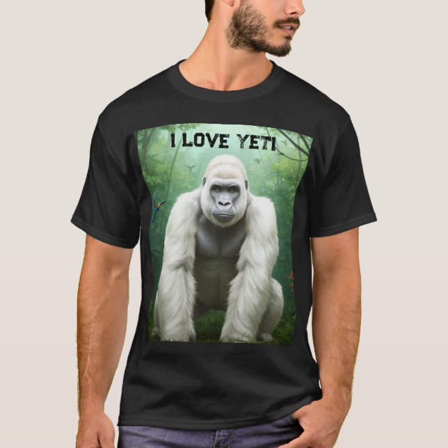 I Love Yetti T-Shirt (Front)