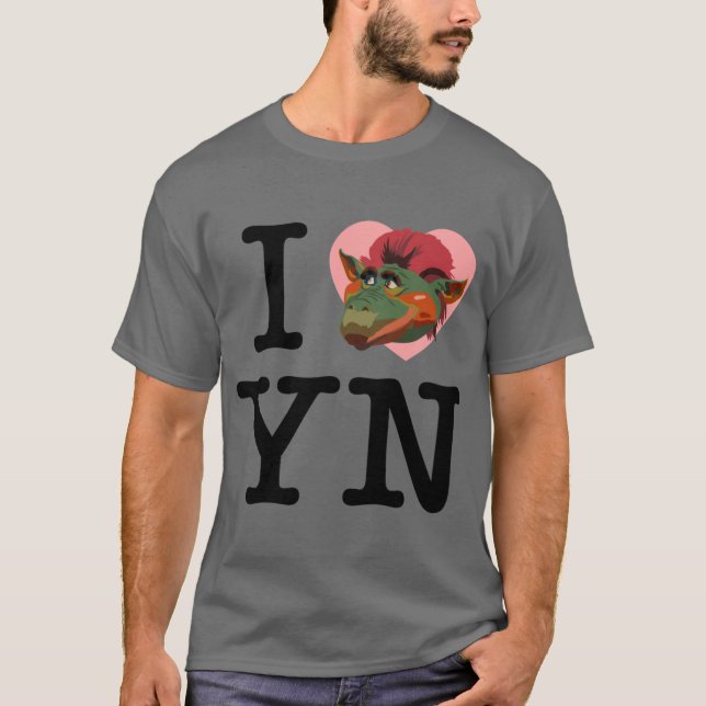I Love Yew Nork T-Shirt (Front)