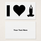 I Love Yoga (Front & Back)