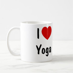 I Love Yoga Coffee Mug
