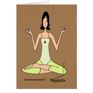 I love Yoga Greeting/Note Card