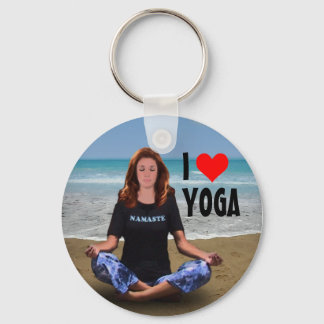 I love Yoga Keychain