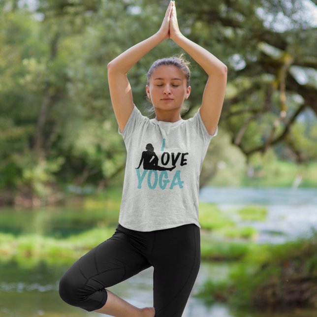 I Love Yoga Women's T-Shirt (Creator Uploaded)