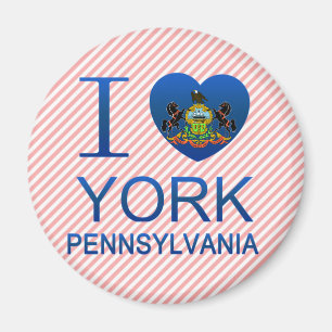 I Love York, PA Magnet