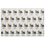 I Love Yorkies (I Love Yorkshire Terriers) - Cute Fabric
