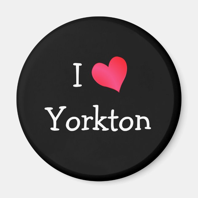 I Love Yorkton Magnet (Front)