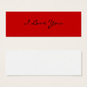 I Love You (Front & Back)