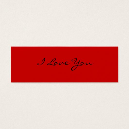 I Love You (Front)
