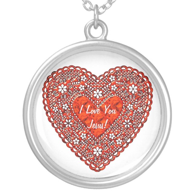 I Love You 1A Necklace (Front)