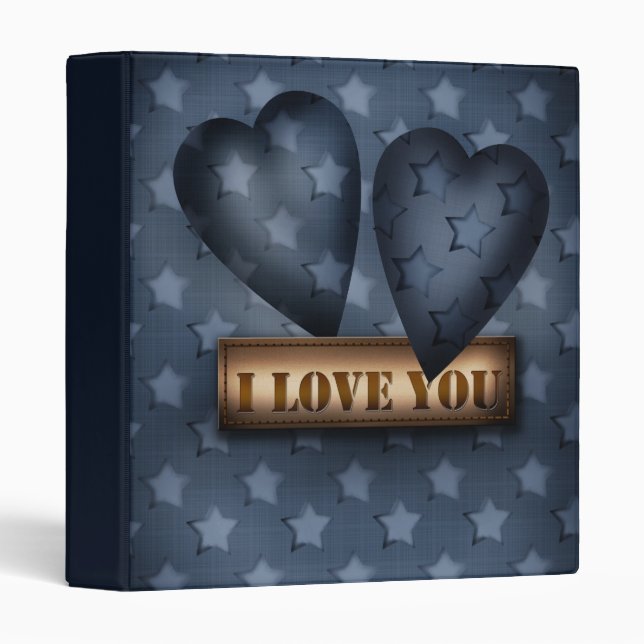 I love you 3 ring binder (Front/Spine)