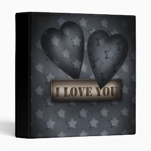 I love you 3 ring binder