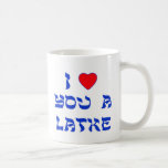 I Love You a Latke Coffee Mug<br><div class="desc">Great Chanukah gift to tell somebody how much you love them with a play on words with Latke!</div>