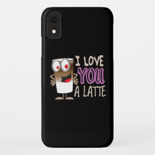 I Love You a Latte iPhone XR Case