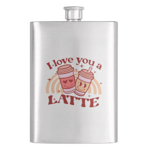 I Love You A Latte Flask