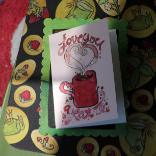 I love you a lot card