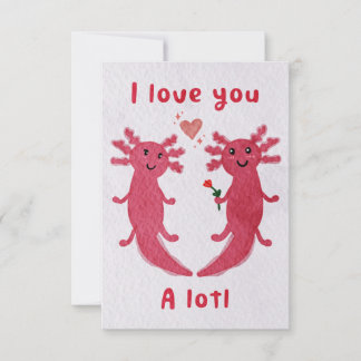 I love you a lotl! Anniversary/Valentines Card