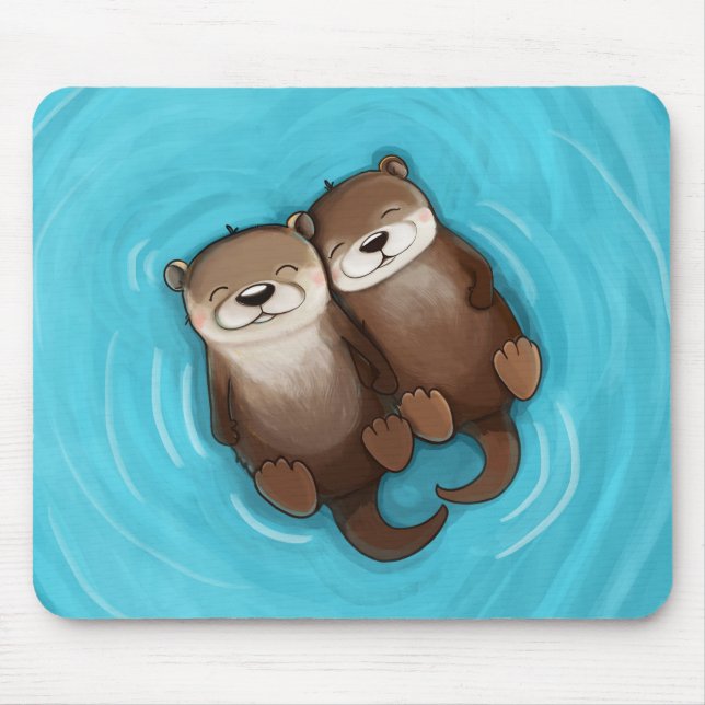 I Love You a Lotter Mousepad (Front)