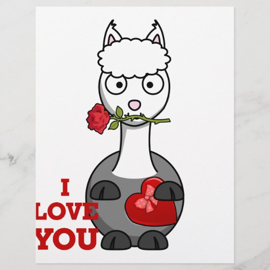 i love you alpaca (Front)