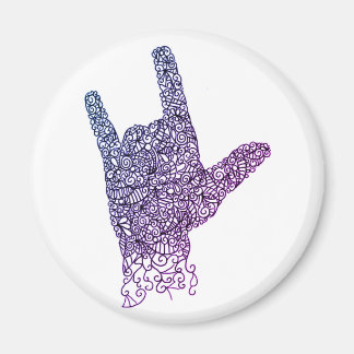 "I Love You" American Sign Language Magnet