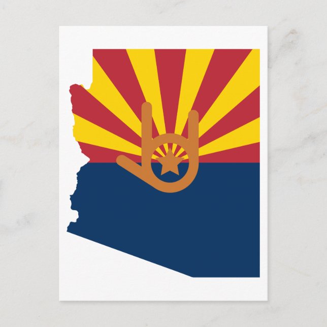 I Love You, Arizona Postcard (Front)