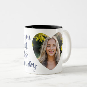 I Love you as much as I hate Valentine's day Two-Tone Coffee Mug