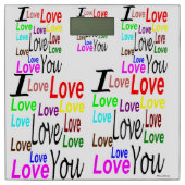 I Love You Bathroom Scale (Front)