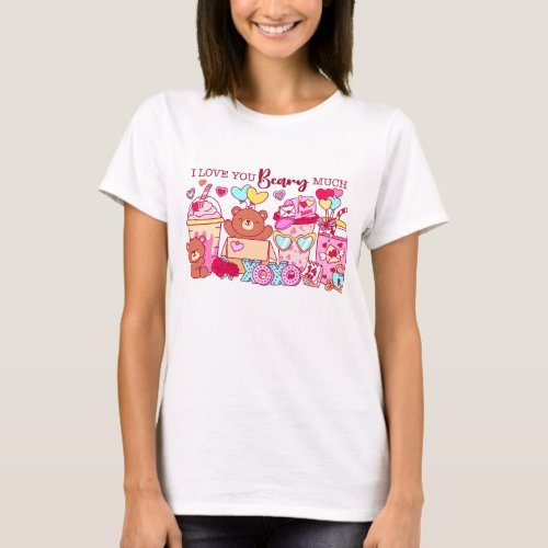 I Love You Beary Much T_Shirt
