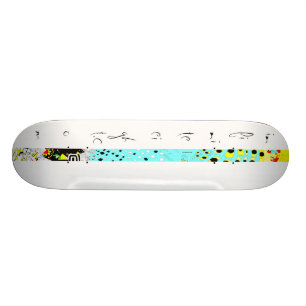 I LOVE YOU BECAUSE YOU BRING COLOR TO THE STARS SKATEBOARD