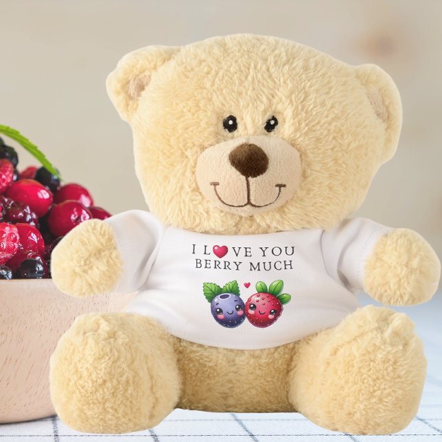 I Love You Berry Much Teddy Bear (Creator Uploaded)