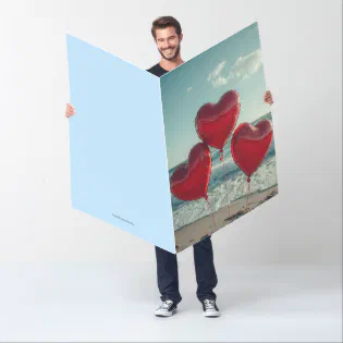 I LOVE YOU BIGGEST BIG OCEAN GREETING CARD