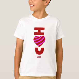 I Love You Boys White Basic T Shirt