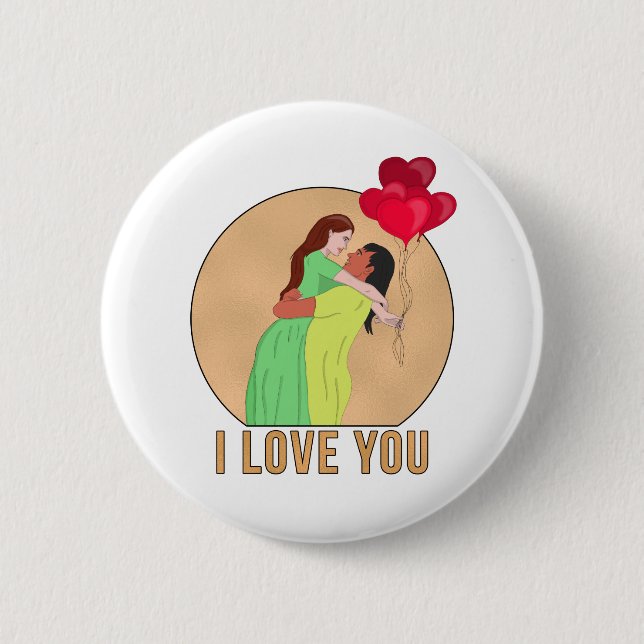 I Love You Button (Front)