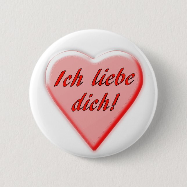 I Love You Button (Front)