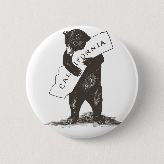 I Love You California Button (Front)