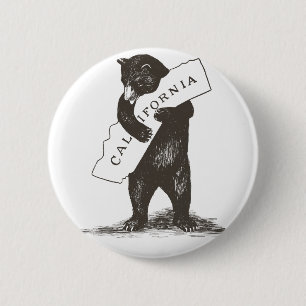 I Love You California Button