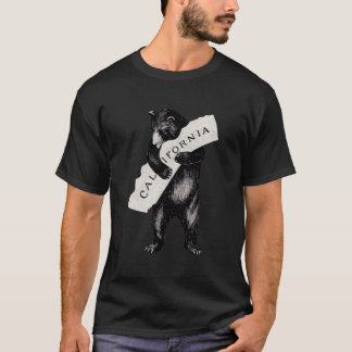 I Love You California Cali Grizzly Bear T-Shirt