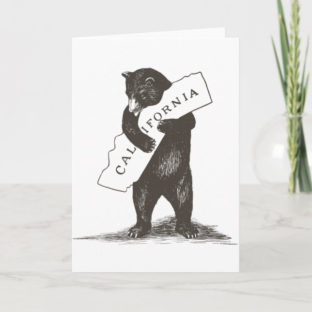I Love You California Card (Front)