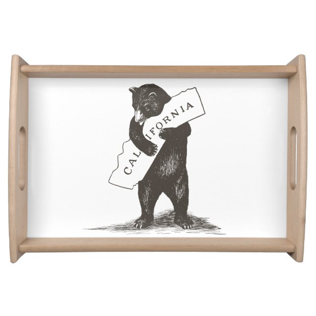 I Love You California Serving Tray (Front)