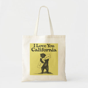 I Love You California Tote Bag