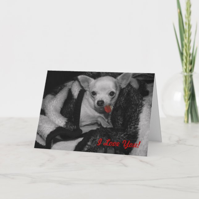 I Love You! Card (Front)