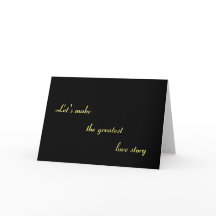 I Love You, card