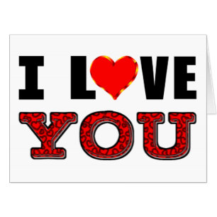 I Love You Card