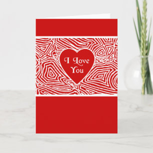 I Love You Card