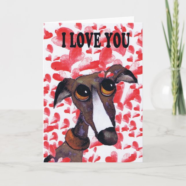 I LOVE YOU CARD (Front)