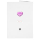 I love you cards (Back)